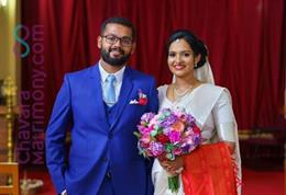 Christian Wedding photos of Tom & Meera